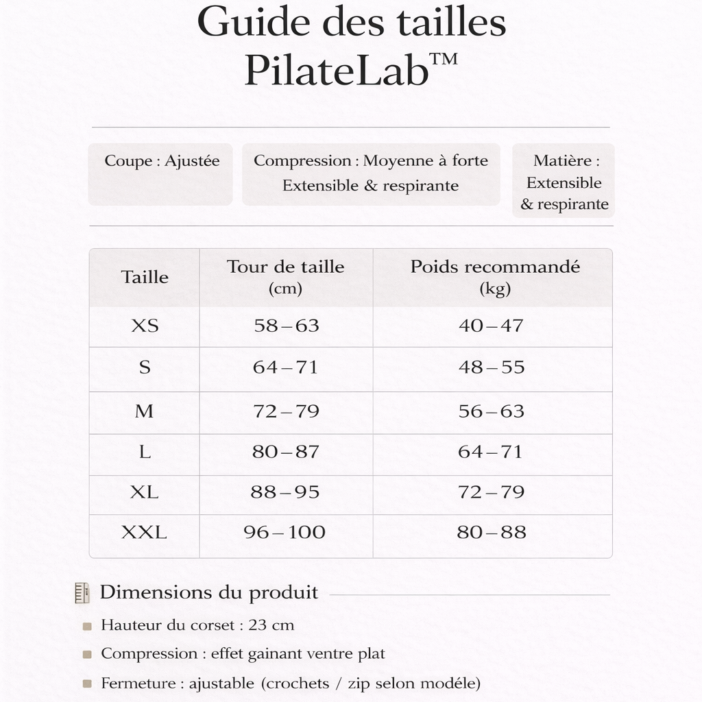 Silhouette Sculpt™- Corset Gainant Haute Performance